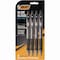 Bic GLIDE Bold Ballpoint Pen, Retractable, Bold 1.6 mm, Black Ink, Translucent Black Barrel, PK4, 4PK VLGBP41-BLK - alternate 1